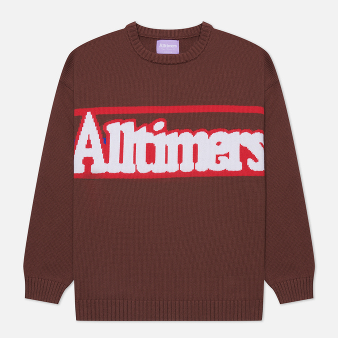 

Мужской свитер Alltimers Broadway Knit коричневый, Размер M, Broadway Knit