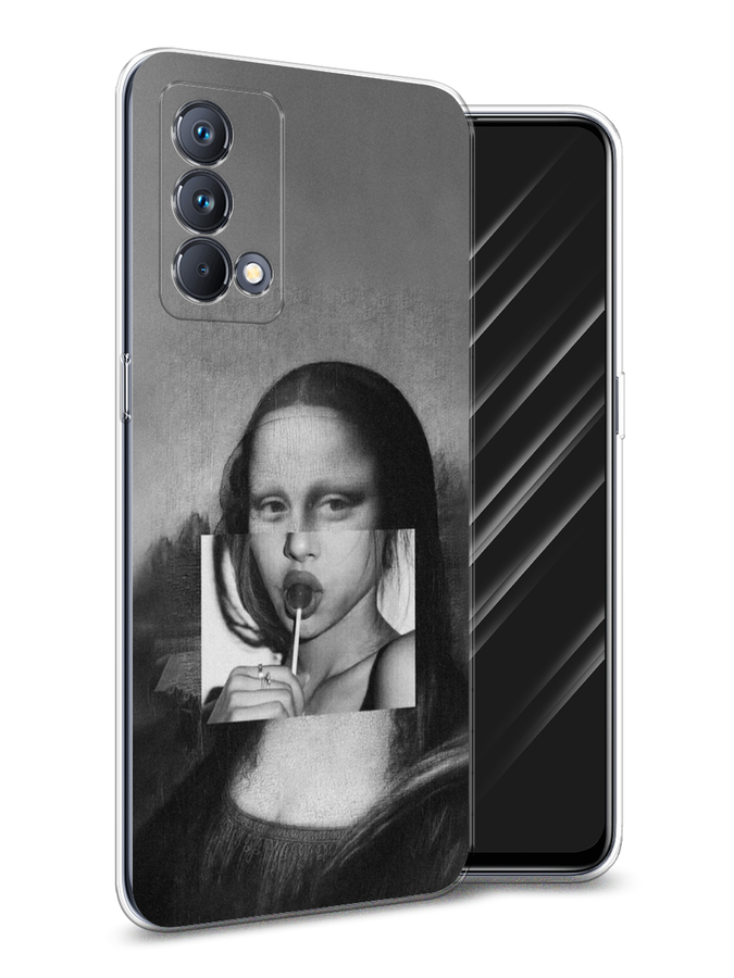 

Чехол Awog на Realme GT Master Edition "Mona Lisa sucking lollipop", Разноцветный, 2510450-9