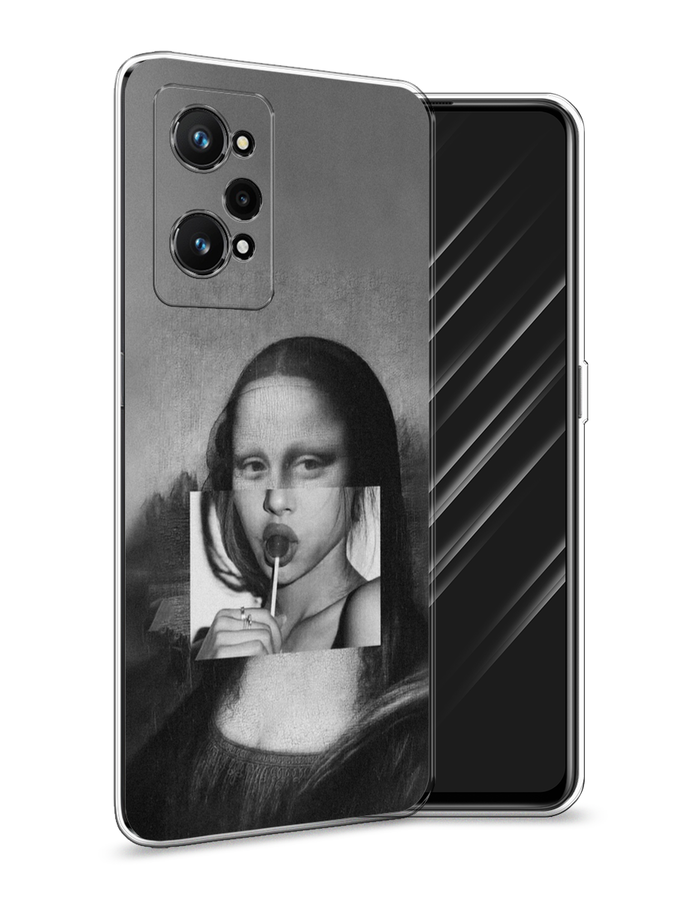 

Чехол Awog на Realme GT Neo 3T "Mona Lisa sucking lollipop", Разноцветный, 2510750-9