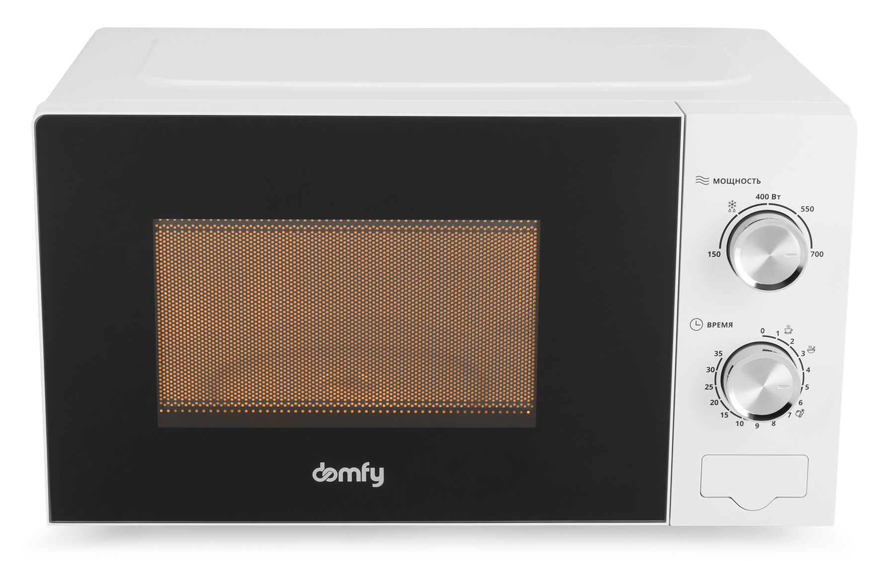 Микроволновая печь соло DOMFY DSW-MW203 белый микроволновая печь domfy dsb mw104 900 вт чёрный