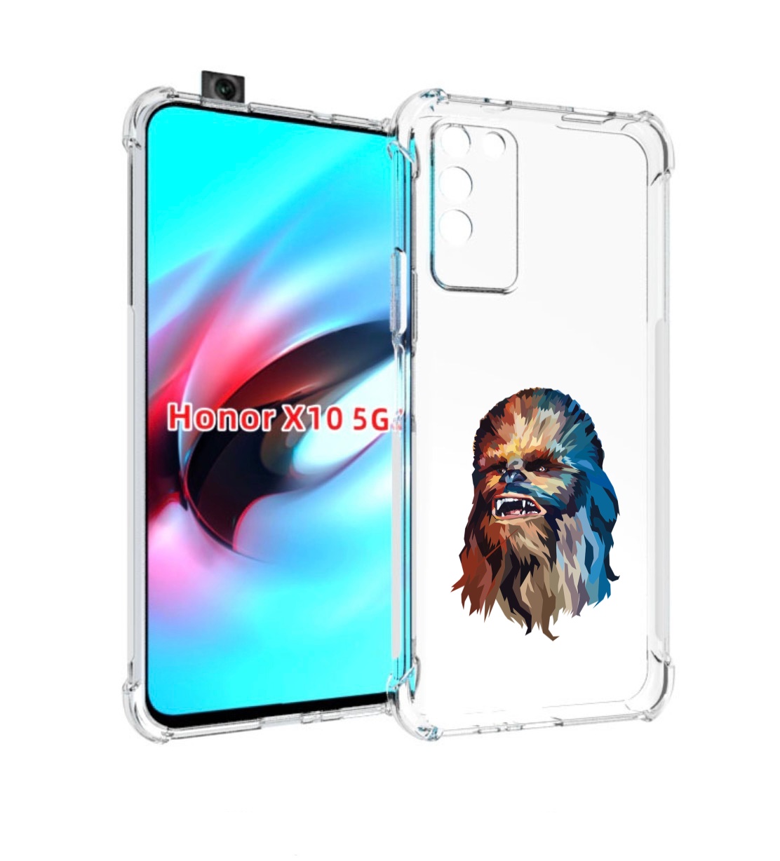 

Чехол MyPads star wars звездные войны для Honor X10, Прозрачный, Tocco