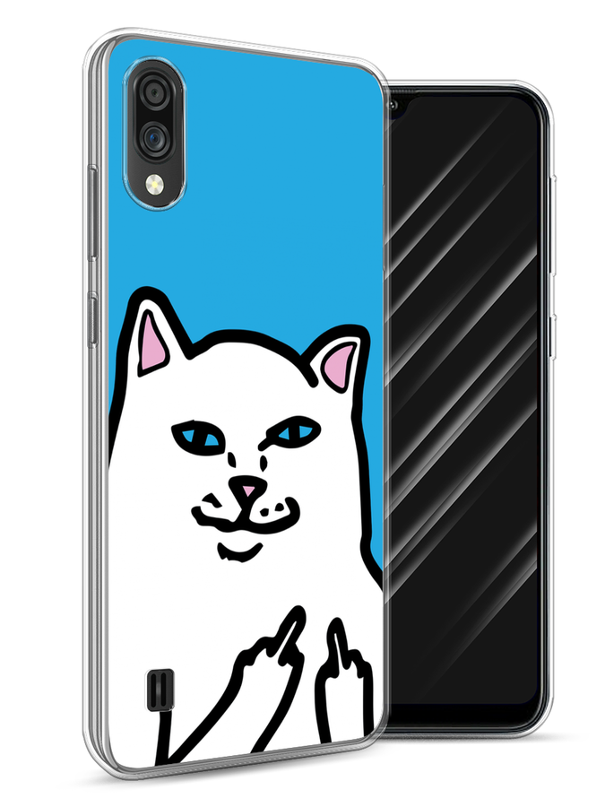 

Чехол Awog на ZTE Blade A5 (2020) / ЗТЕ Блэйд A5 (2020) "Кот жесть", Разноцветный, 134950-9