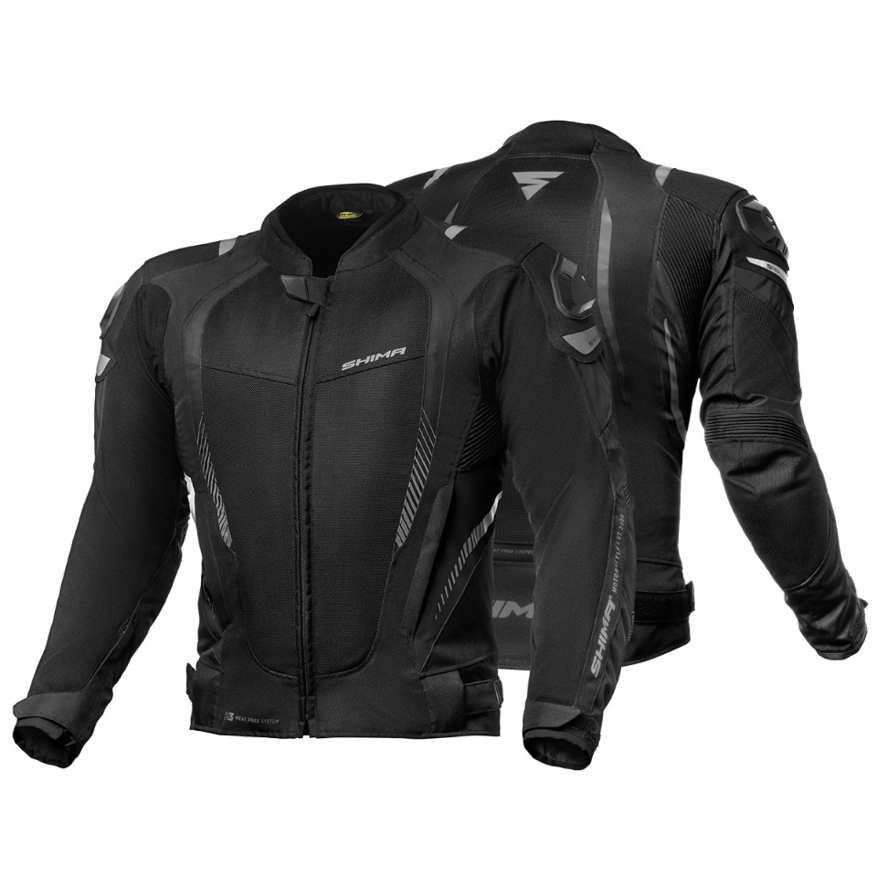 

Мотокуртка SHIMA MESH PRO Black S, Черный, MESH PRO Black S