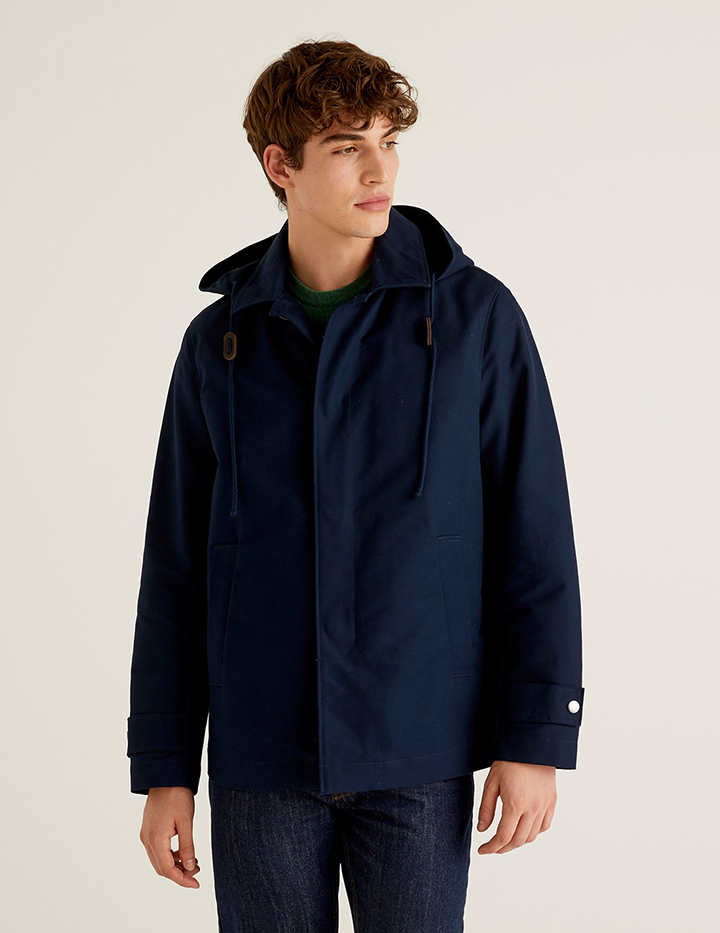 

Ветровка мужская United Colors of Benetton 21A_2YU65K2B8 синяя 2XL, 21A_2YU65K2B8
