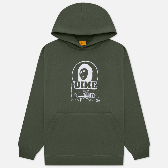 

Мужская толстовка Dime Homeboy Hoodie оливковый, Размер XL, Homeboy Hoodie