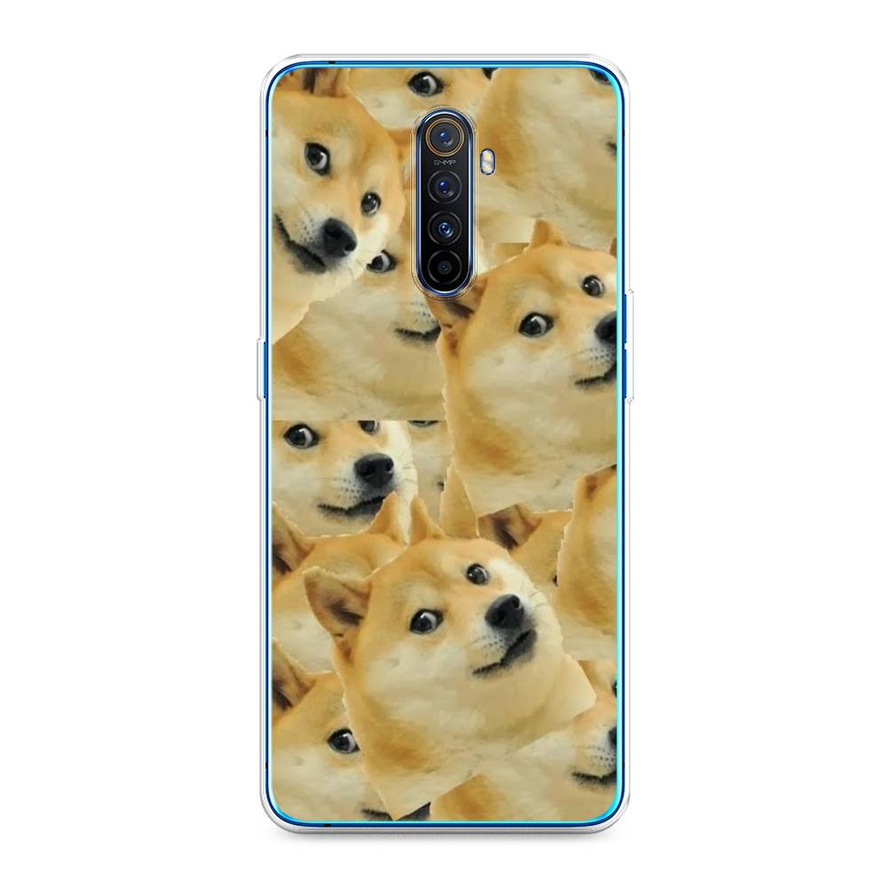 

Чехол Awog на Realme X2 Pro "Собака-подозревака фон", Разноцветный, 251750-9