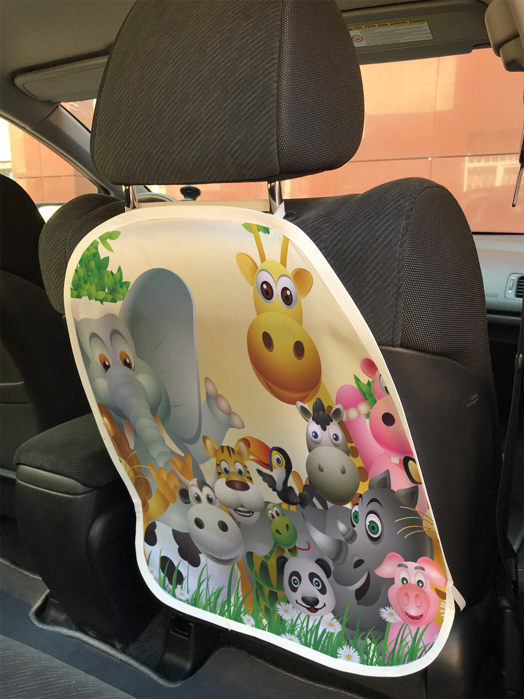 

Накидка на спинку сиденья JoyArty Дружные зверюшки, 45х62, Дружные зверюшки