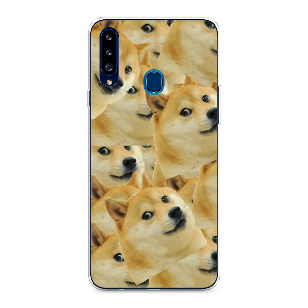 

Чехол Awog на Samsung Galaxy A20s / Самсунг A20s "Собака-подозревака фон", Разноцветный, 2100850-9
