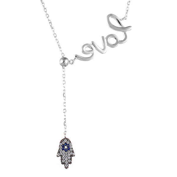

Колье-галстук из серебра 65 см Element47 CSE362_KL_001_WG, фианит, CSE362_KL_001_WG