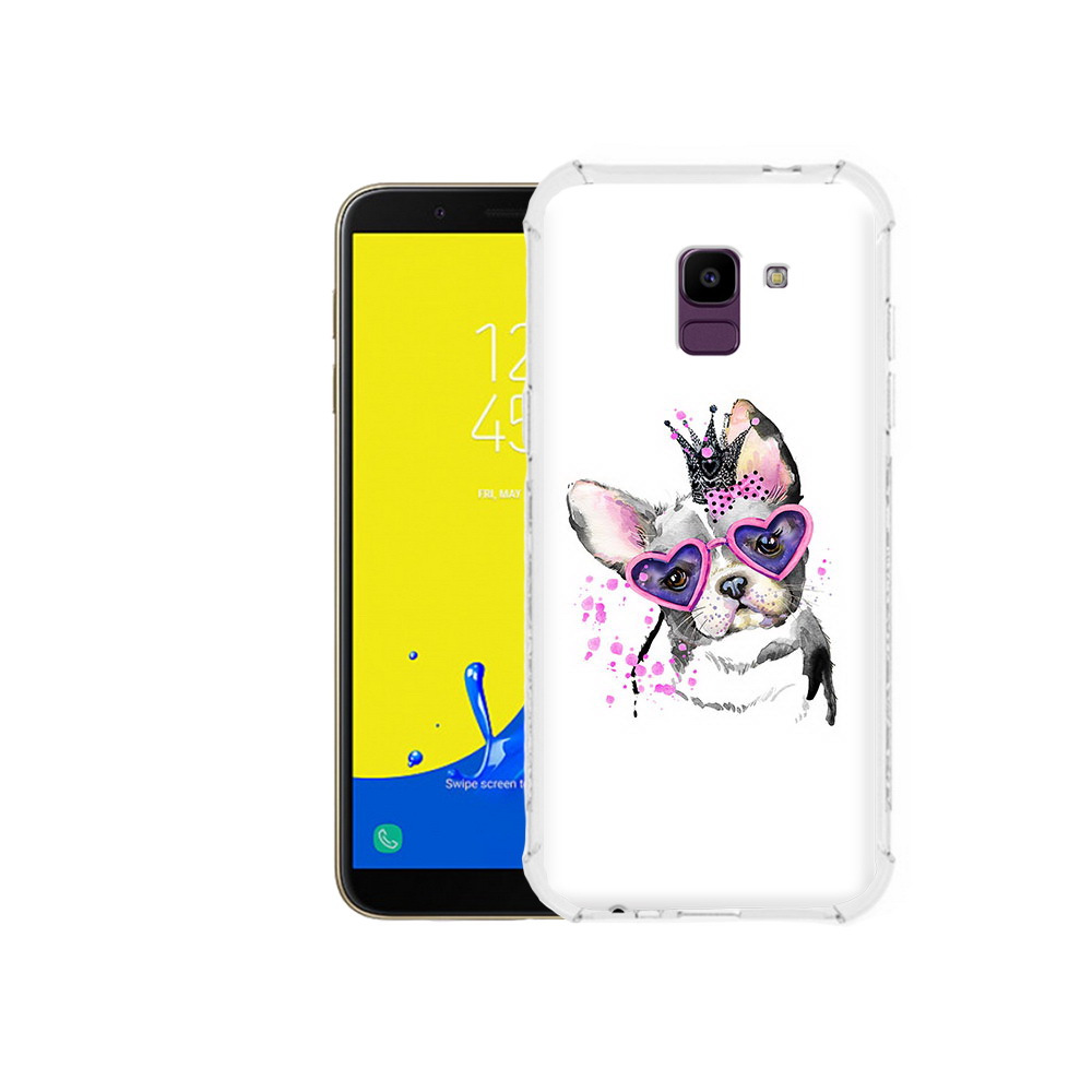 

Чехол MyPads Tocco для Samsung Galaxy J6 (2018) принцесса, Прозрачный, Tocco