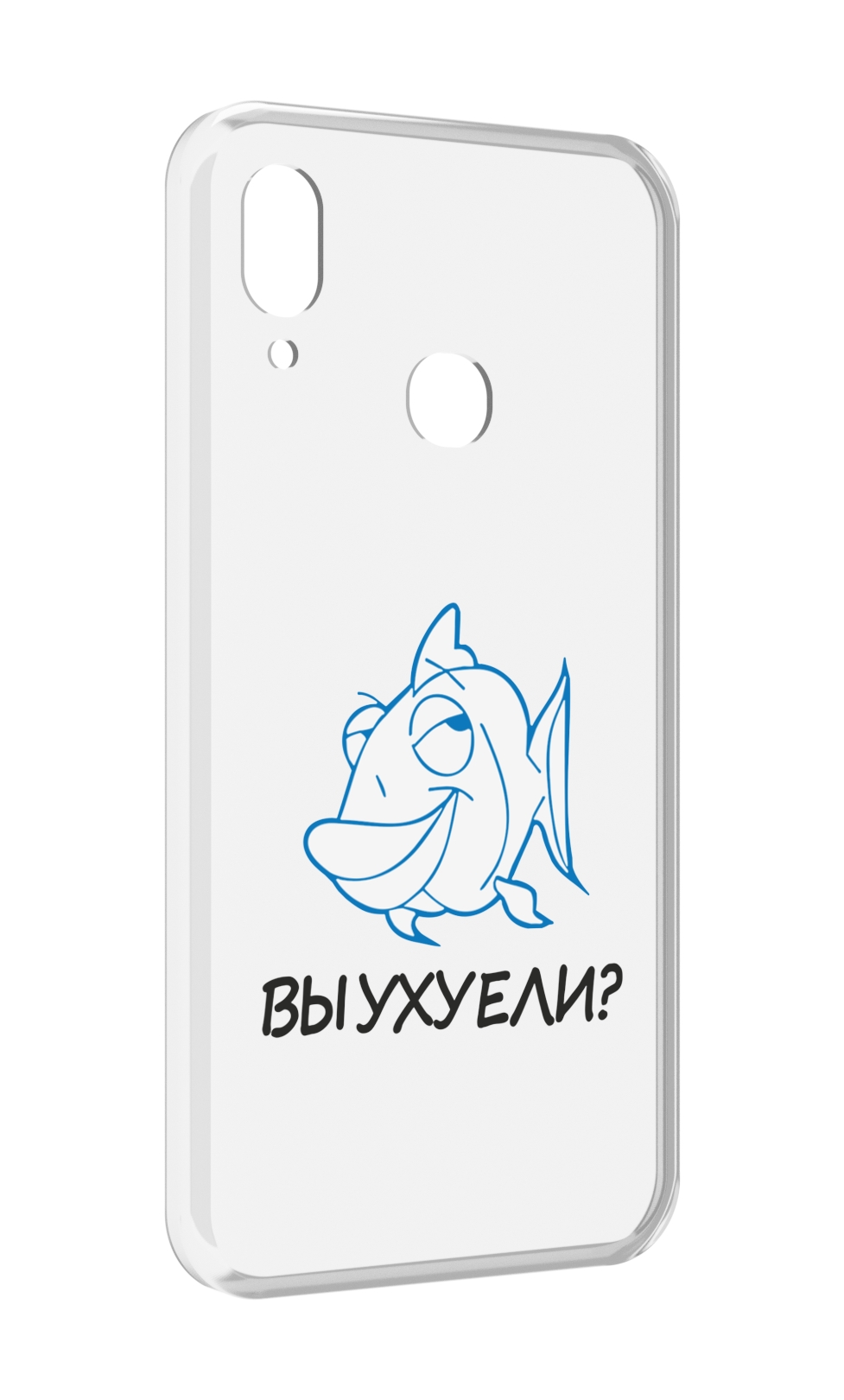 

Чехол MyPads вы ухуели для BQ BQ-6040L Magic, Прозрачный, Tocco