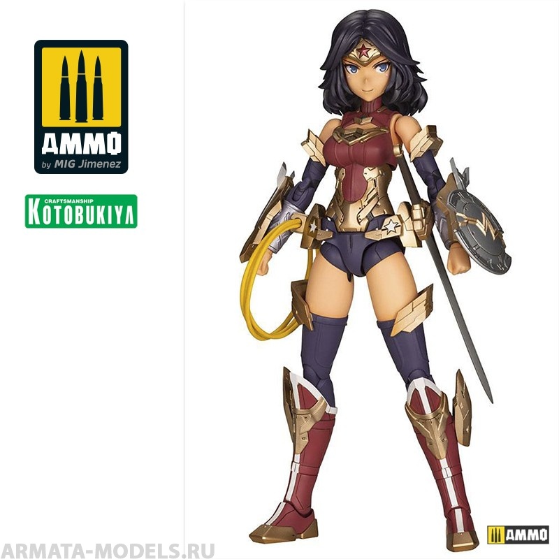 

KTOCG004 Сбор модель DC Comics Cross Frame Girl Model Kit Wonder Woman Fumikane Shimada