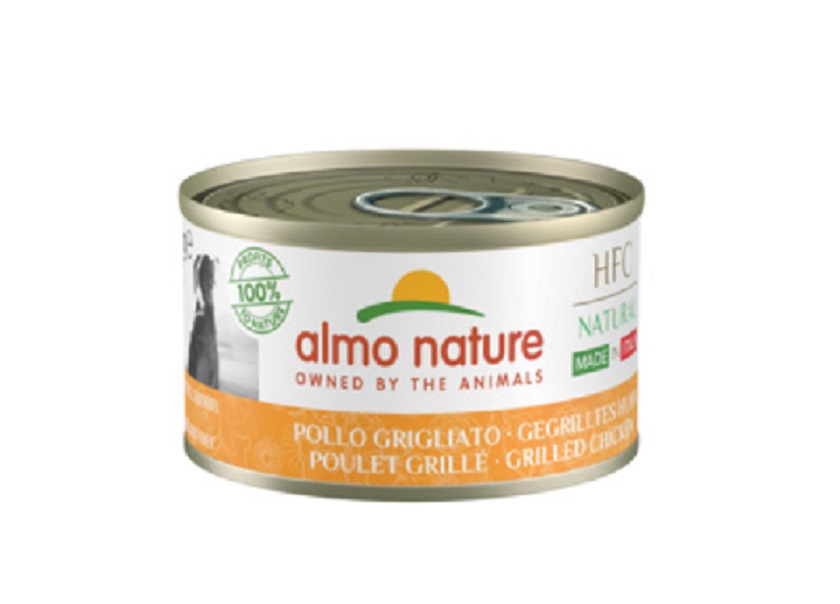 фото Влажный корм для собак almo nature итальянские рецепты , курица, 95г