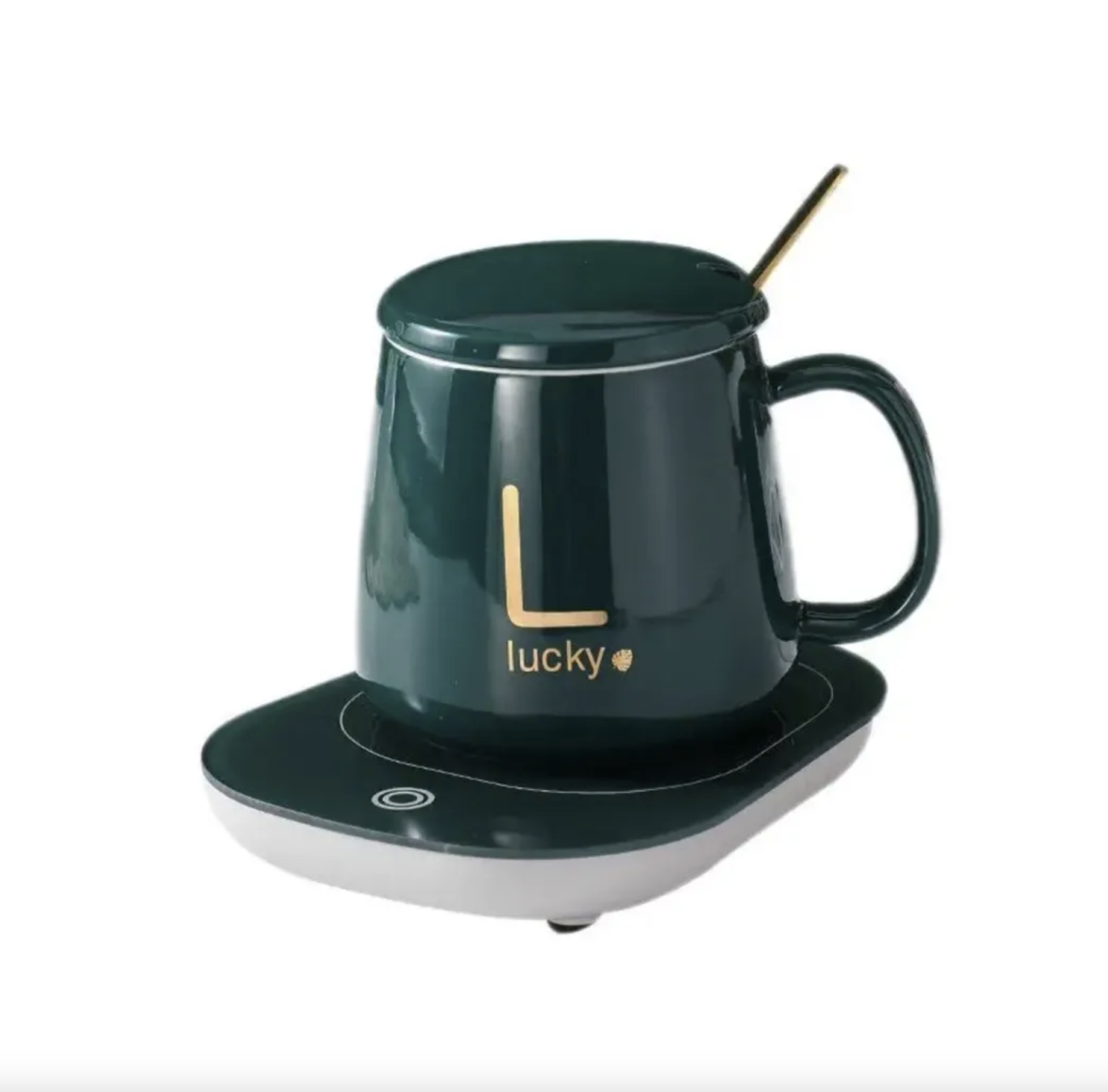 Кружка с подогревом для кофе и чая SSY Чашка керамическая с подставкой