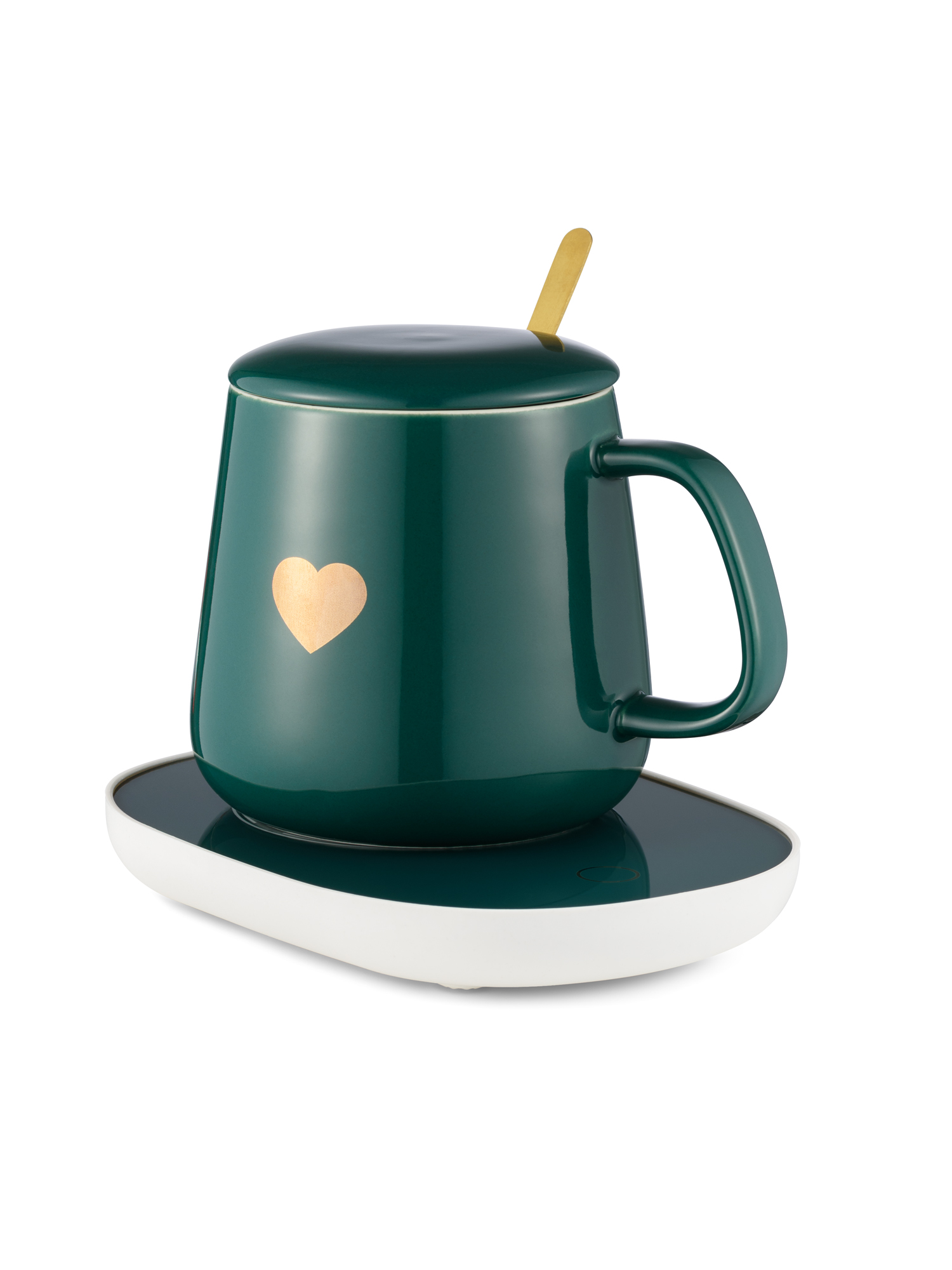 Кружка с подогревом для кофе и чая SSY Чашка керамическая с подставкой