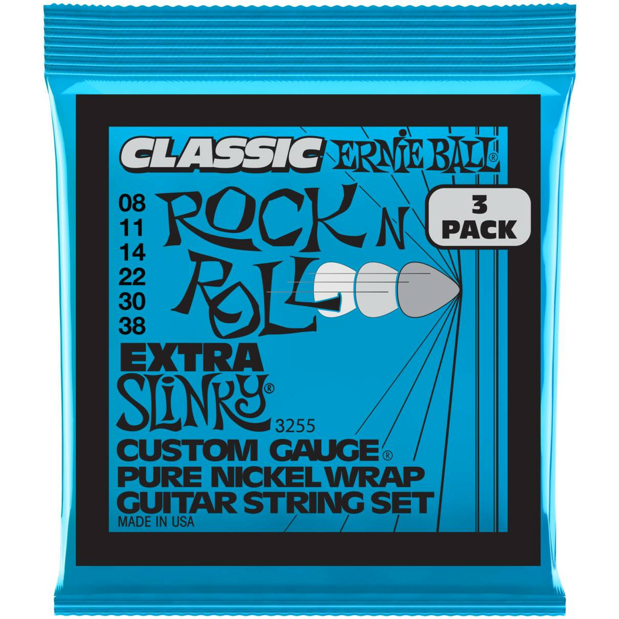 

Струны для электрогитары Ernie Ball 3255, 3255