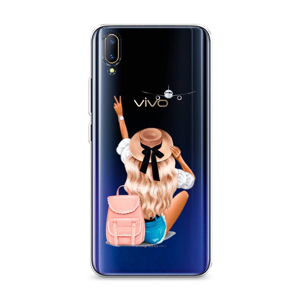 

Чехол Awog на Vivo V11/V11 Pro "Автостопом самолетом", Разноцветный, 260850-7