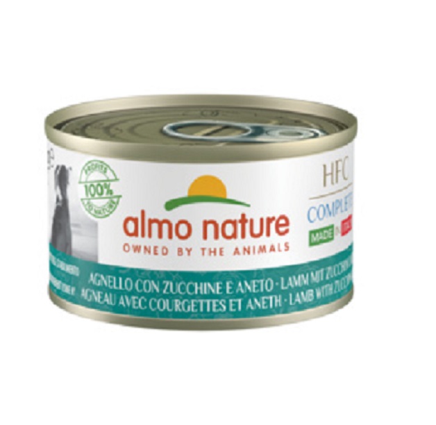 Консервы для собак Almo Nature Итальянские рецепты, ягненок, овощи, 95г