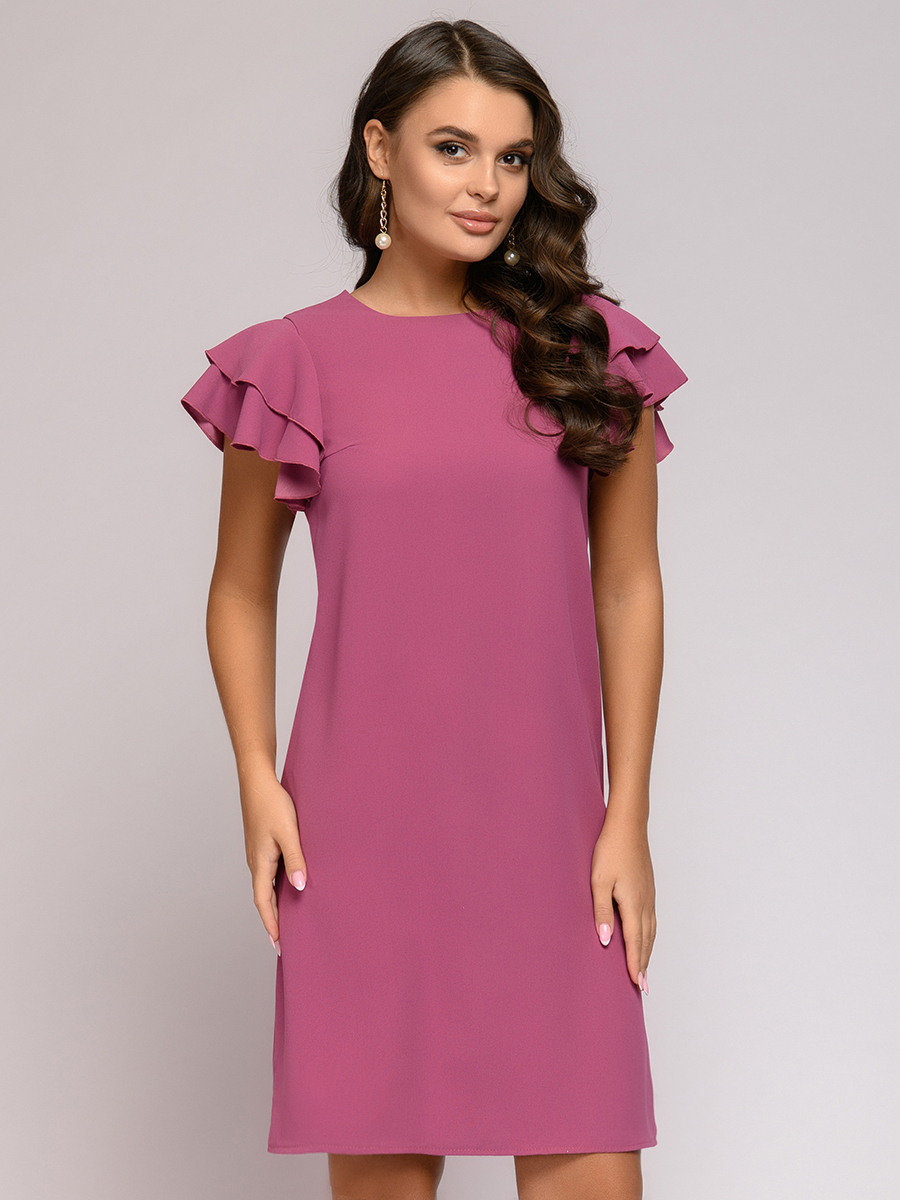 

Платье женское 1001dress 0112001-01114 розовое 40 RU, 0112001-01114