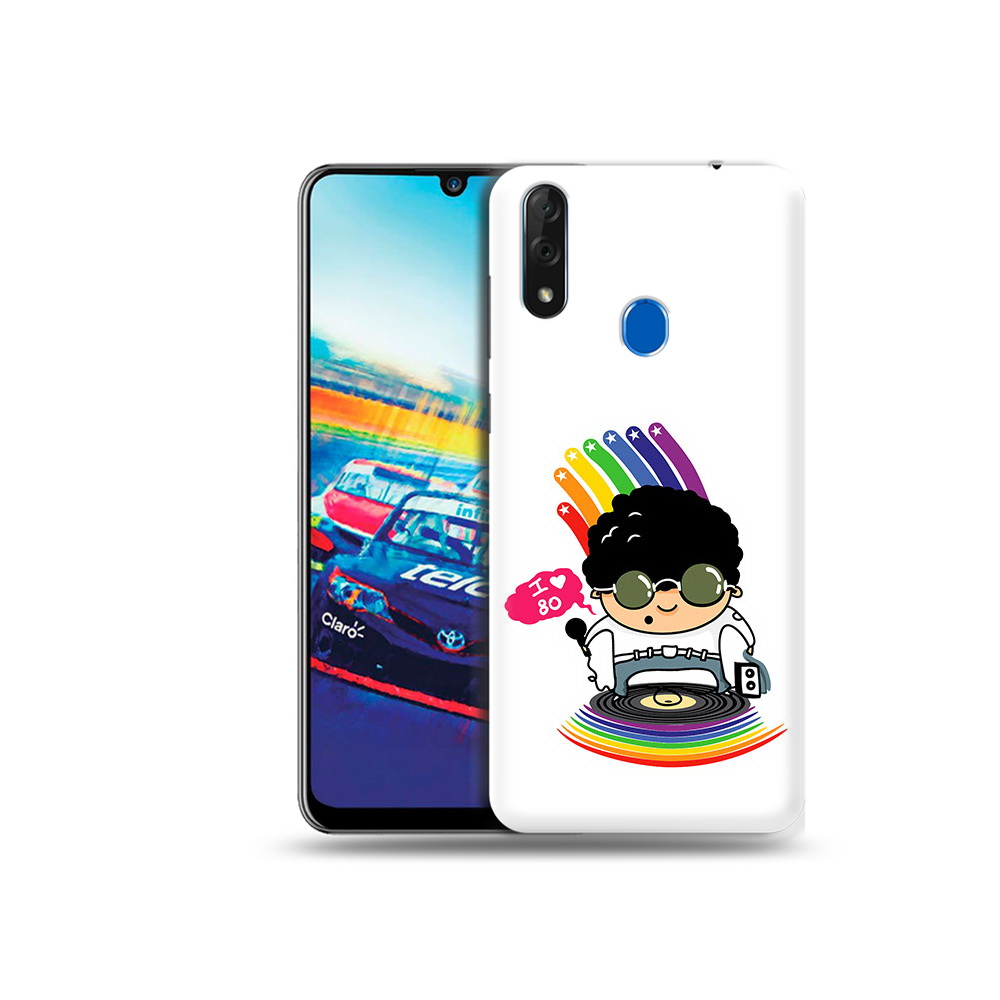 

Чехол MyPads Tocco для ZTE Blade V10 Я люблю 80-е (PT136503.455.205), Прозрачный, Tocco