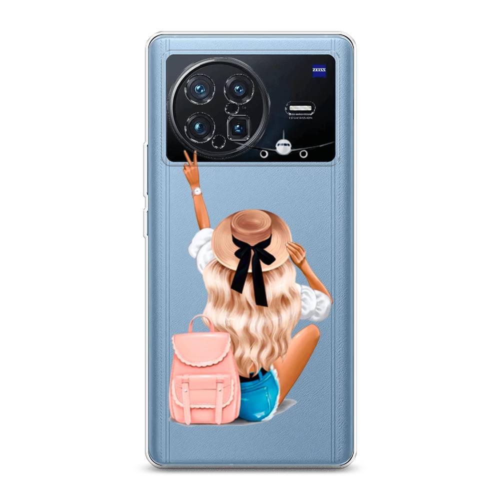 

Чехол Awog на Vivo X Note "Автостопом самолетом", Разноцветный, 266950-7