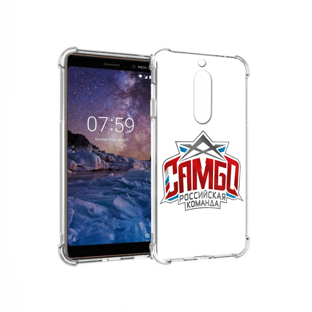 

Чехол MyPads Tocco для Nokia 7 Самбо (PT95887.123.154), Прозрачный, Tocco