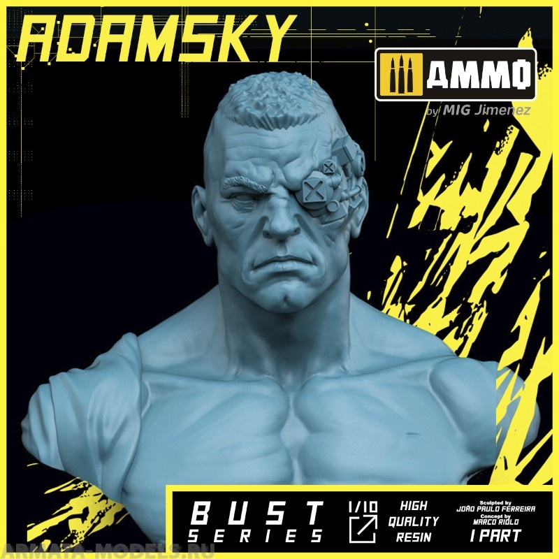 MR-AM29 Бюст Adamsky