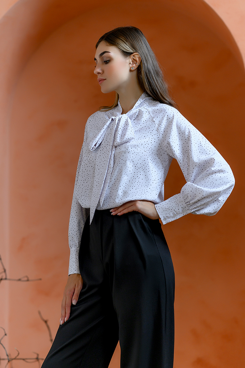 

Блуза женская 1001dress 0142107-01702 белая 44 RU, 0142107-01702