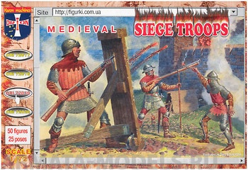 

ORI72019 Фигуры Medieval Siege Troops 1/72