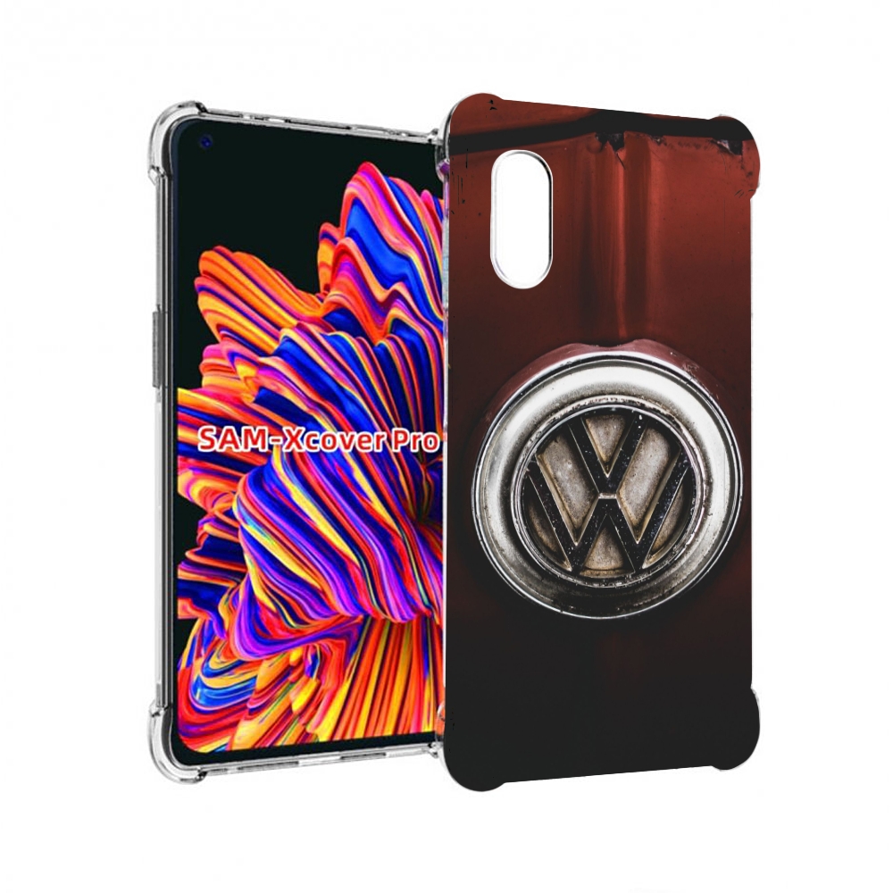 

Чехол MyPads volkswagen 1 мужской для Samsung Galaxy Xcover Pro 1, Прозрачный, Tocco