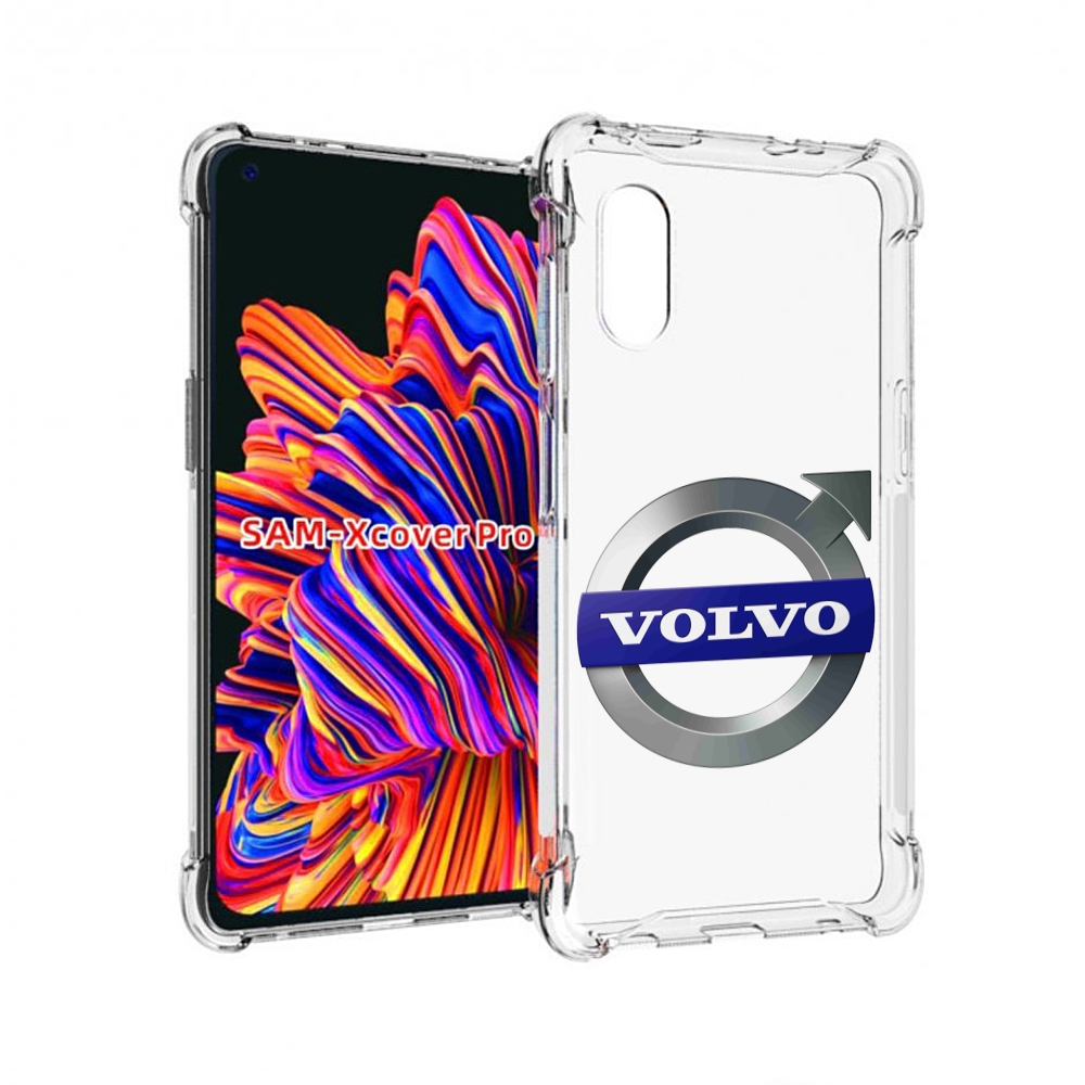 

Чехол MyPads volvo мужской для Samsung Galaxy Xcover Pro 1, Прозрачный, Tocco