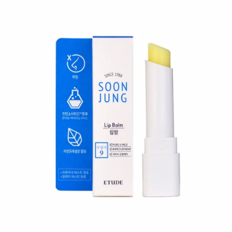 

Бальзам для губ Etude House Soon Jung Lipbalm #pure Бесцветный