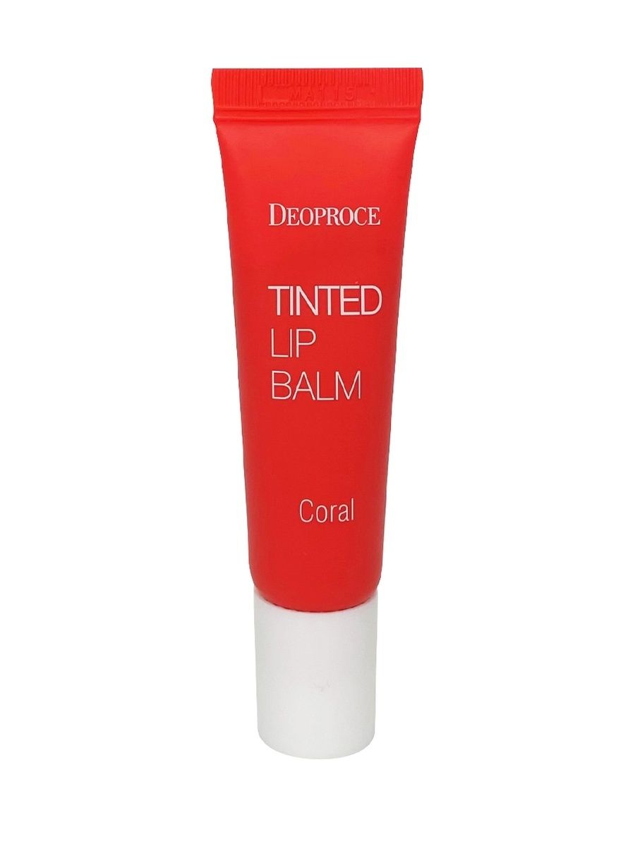 

Бальзам + тинт для губ Deoproce Tinted Lipbalm coral коралл 10 г