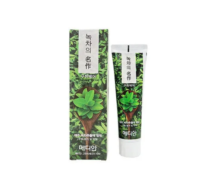 фото Median зубная паста green tea energy, 120г