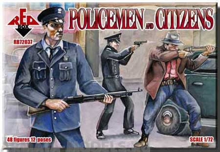 

RB72037 Фигуры Policemen and Citizens
