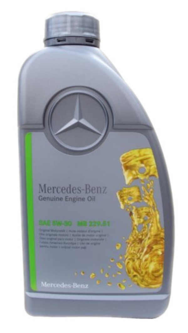 Моторное масло Mercedes-Benz cинтетическое PkW Motorenol Eu 229.5 5W40 1л