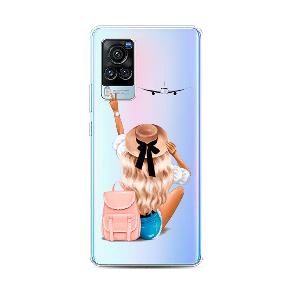 

Чехол Awog на Vivo X60 Pro "Автостопом самолетом", Разноцветный, 263850-7