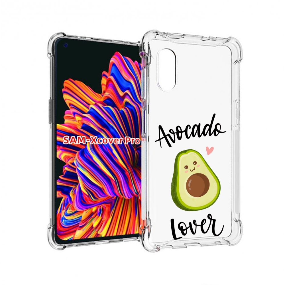 

Чехол MyPads Авокадо-любовь для Samsung Galaxy Xcover Pro 1, Прозрачный, Tocco