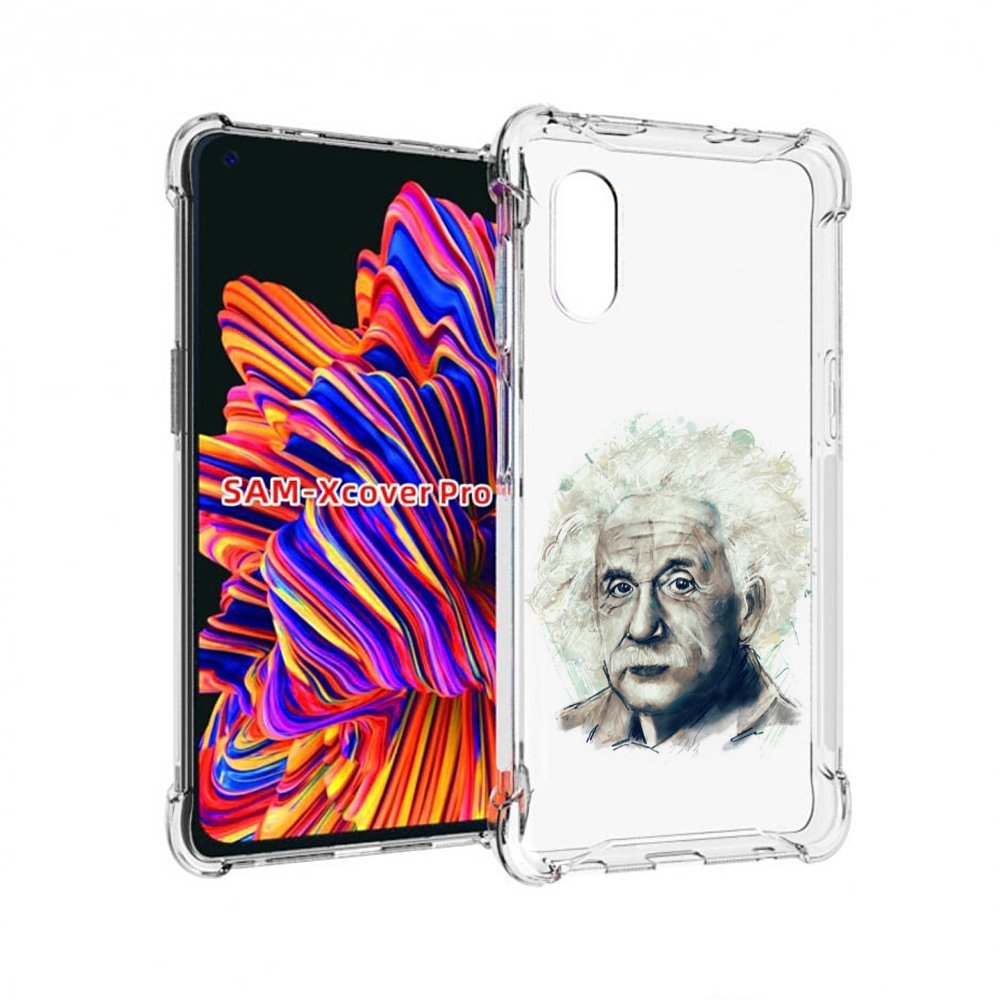 

Чехол MyPads Альберт энштейн для Samsung Galaxy Xcover Pro 1, Прозрачный, Tocco