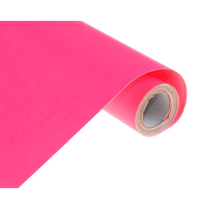 

Пленка самоклеящаяся, розовая, 0.45 х 3 м, 8 мкм, Розовый