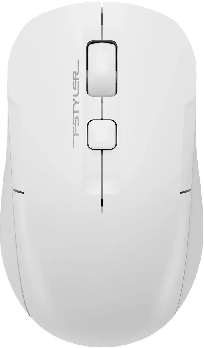 Мышь A4TECH Fstyler FG16C Air, оптическая, беспроводная, USB, белый fg16c air white