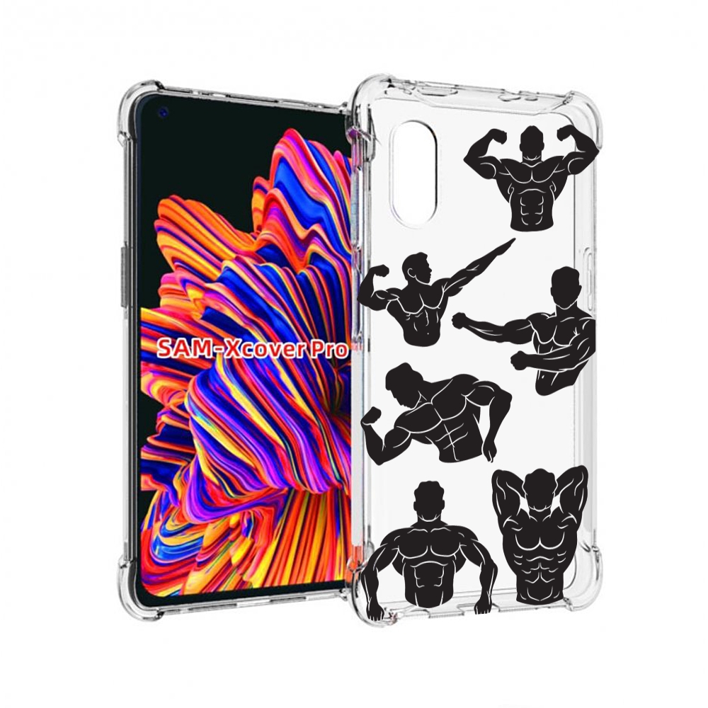 

Чехол MyPads Атлет мужской для Samsung Galaxy Xcover Pro 1, Прозрачный, Tocco
