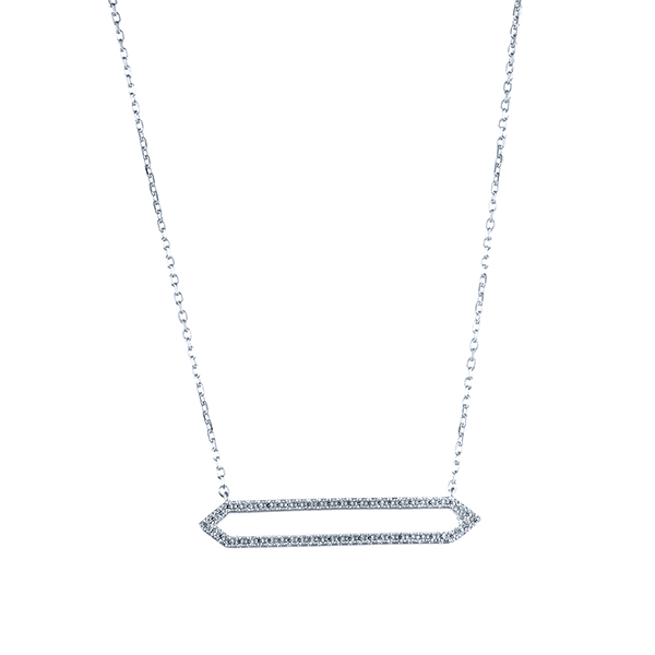 

Колье из серебра 40 см Element47 MT1387-N01A203B_KL_001_WG, фианит, MT1387-N01A203B_KL_001_WG