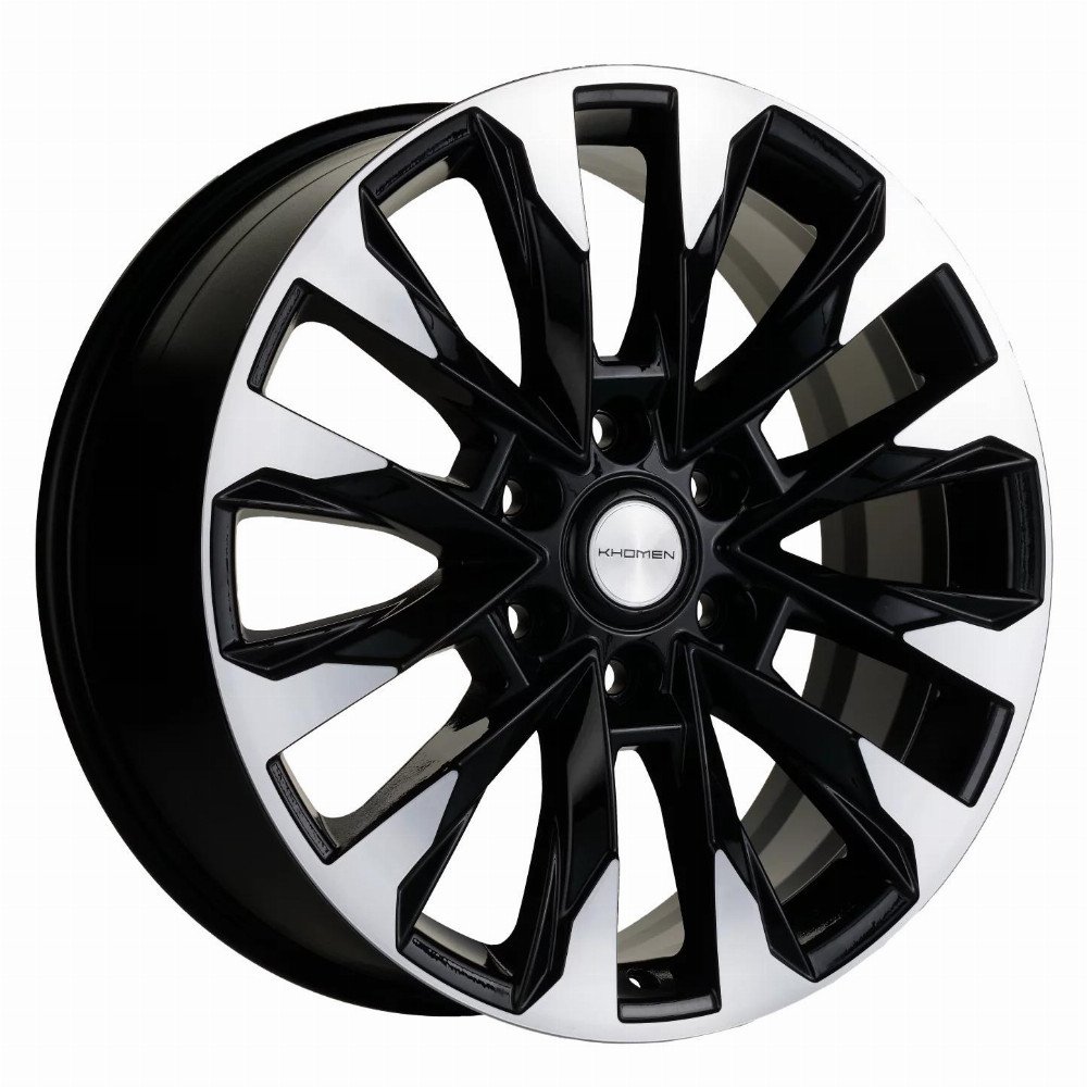 

Диск KHOMEN 2010 (KIA Mohave) 8,0x20 6/114,3 ET40 d-67,1 BLK ( 121573), Черный