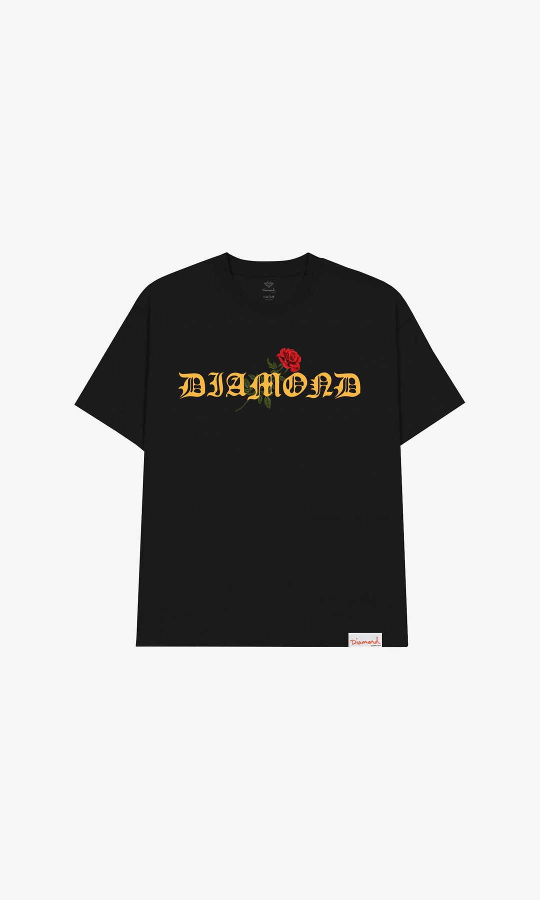 

Футболка мужская Diamond OE SCRIPT ROSE черная M, Черный, OE SCRIPT ROSE