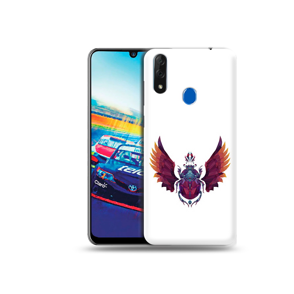 

Чехол MyPads Tocco для ZTE Blade V10 алмазный скоробей (PT136503.455.219), Прозрачный, Tocco