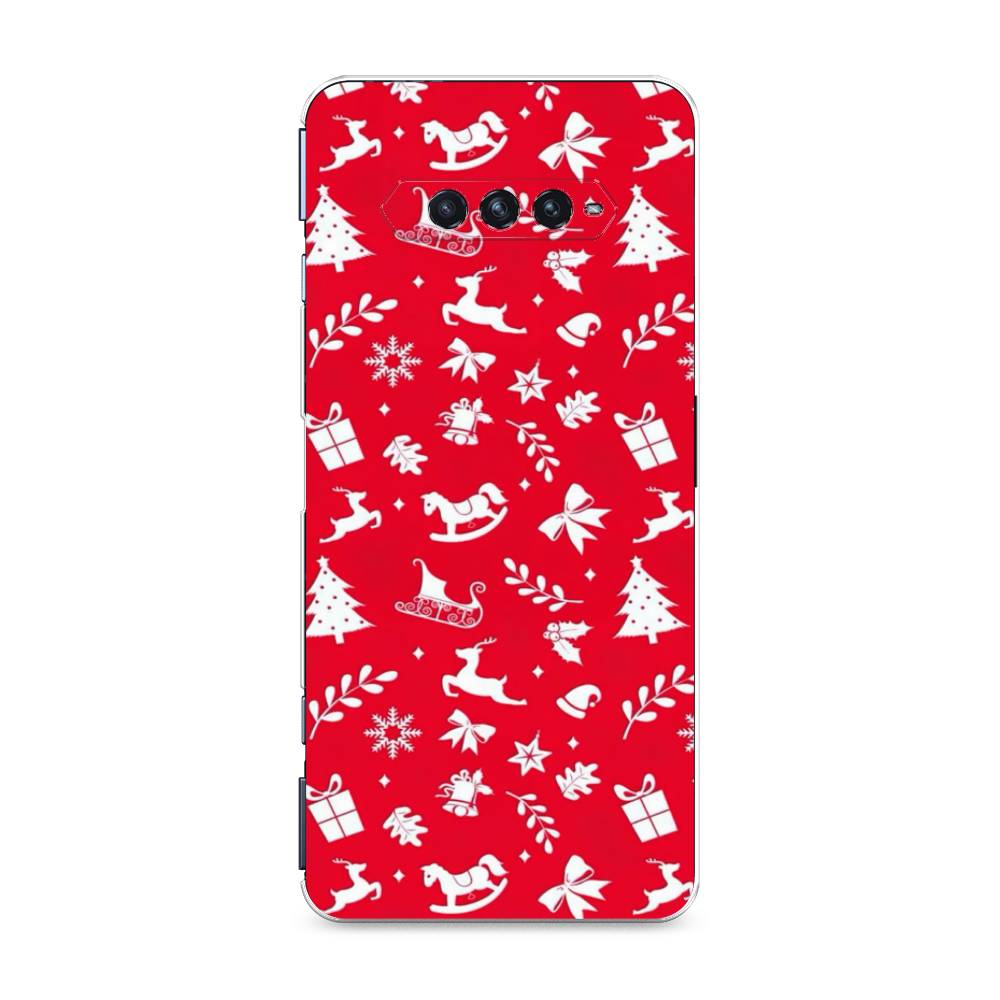 

Чехол MyPads Снежный-барс для UleFone Power Armor 14/14 Pro, Красный;белый, 311150-5