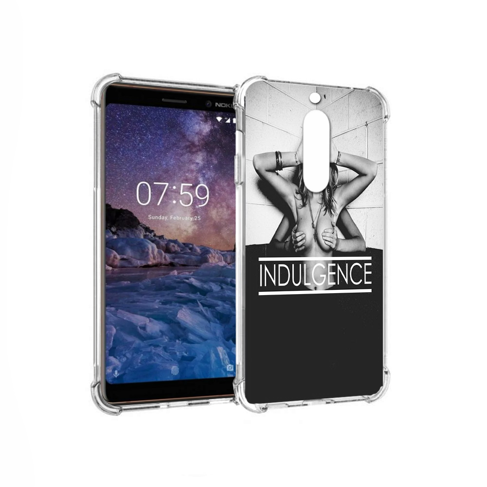 

Чехол MyPads Tocco для Nokia 7 Страсть (PT95887.123.163), Прозрачный, Tocco