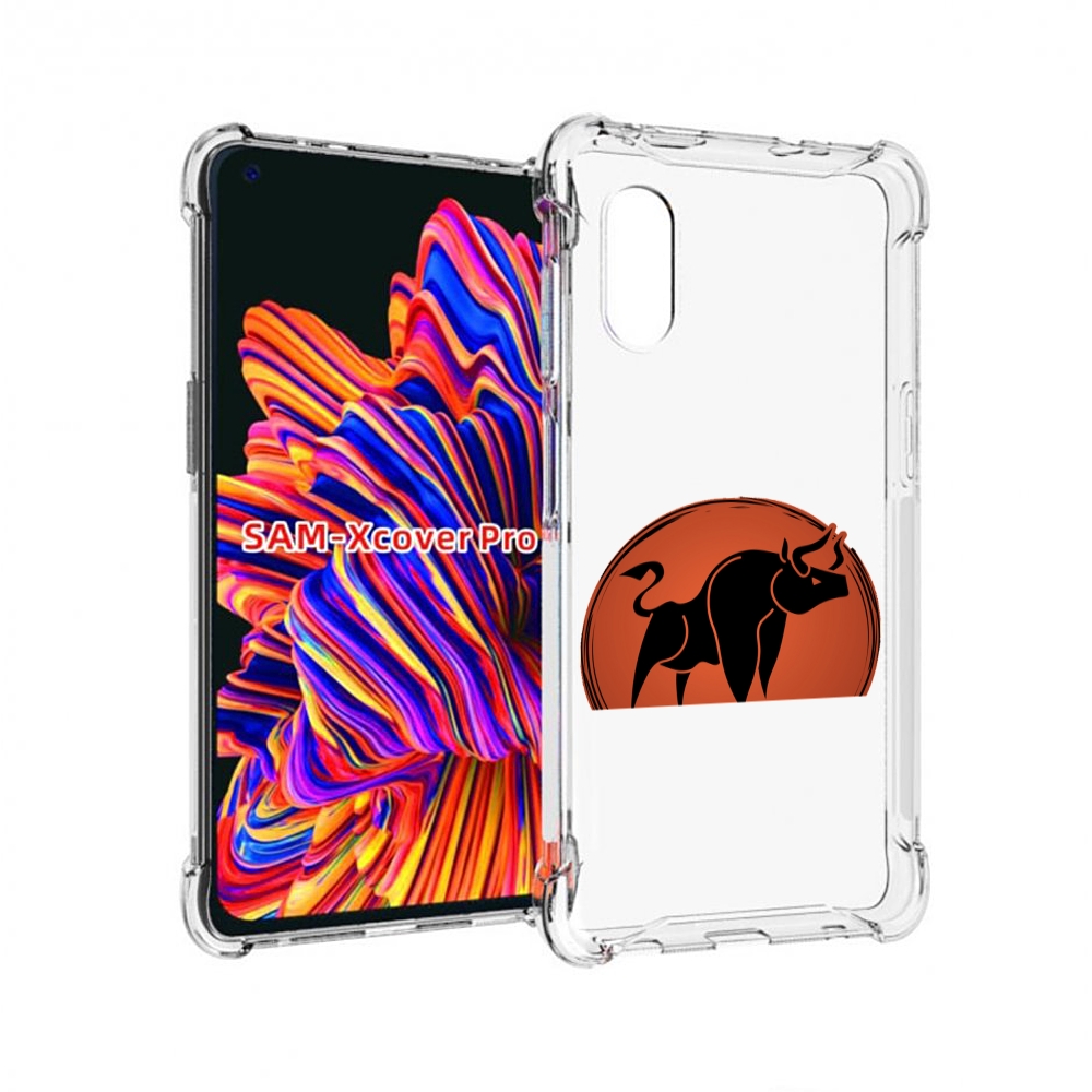 

Чехол MyPads Бык-2 для Samsung Galaxy Xcover Pro 1, Прозрачный, Tocco