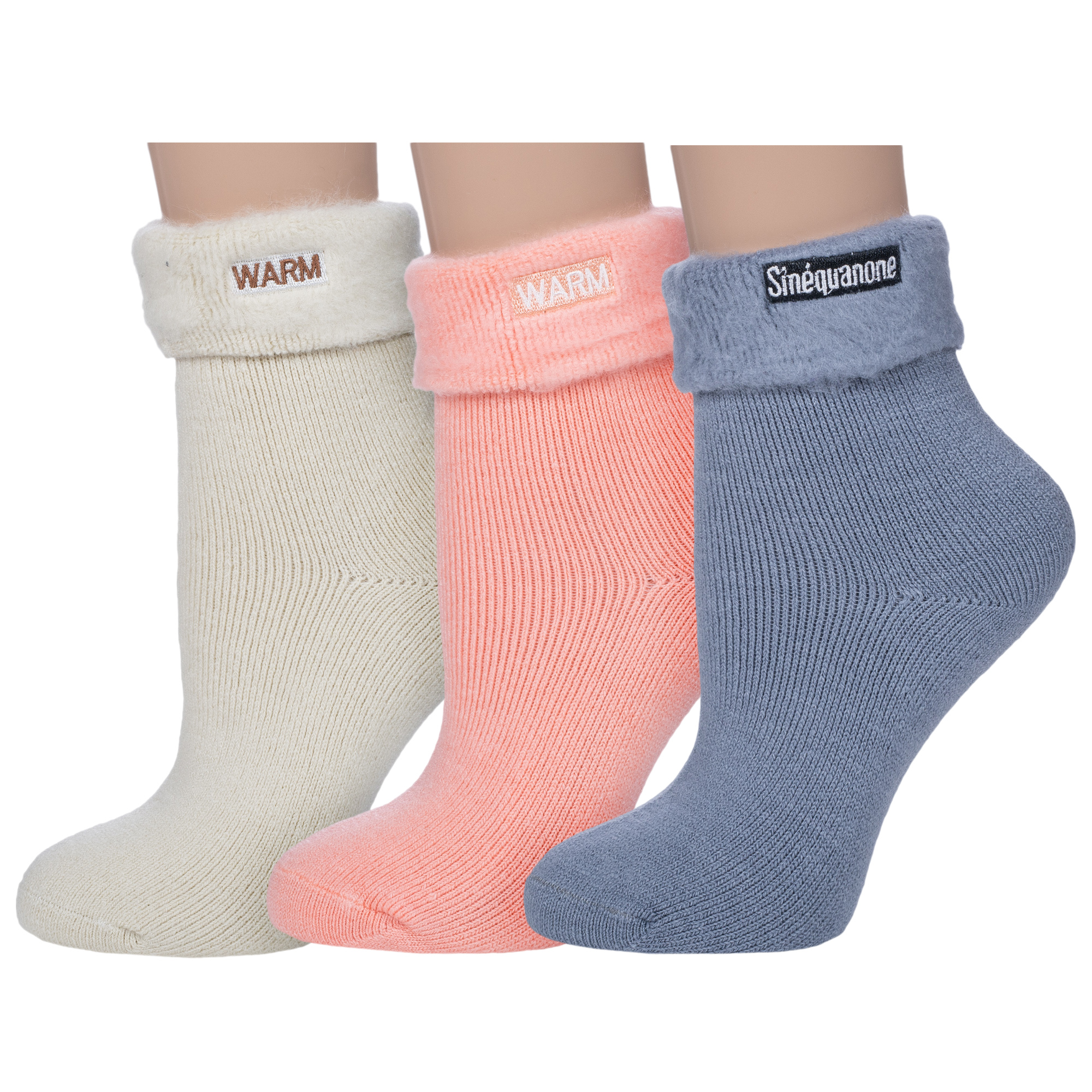 Комплект носков женских Hobby Line 3-018-2 разноцветных 36-40